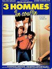 film Trois hommes et un couffin